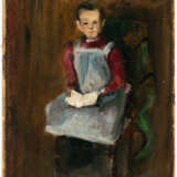 Paula Modersohn-Becker. Recto: Seated child with a book on his lap - Verso: Pond with Logs - фото 2