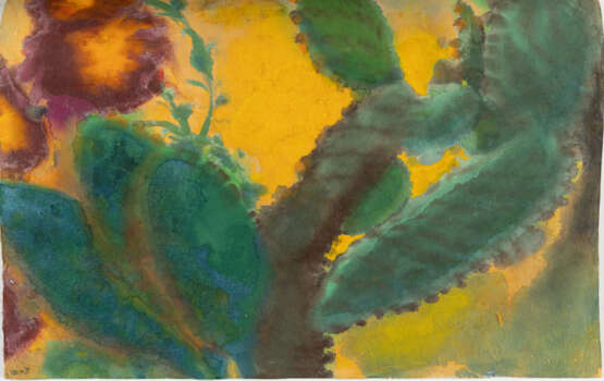 Emil Nolde. Cactus with red flowers - photo 3