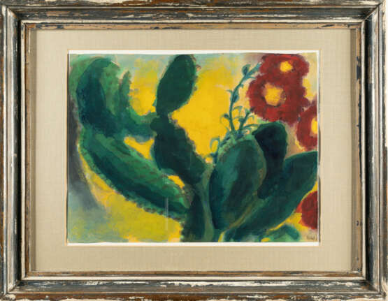 Emil Nolde. Cactus with red flowers - photo 4
