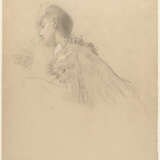 Gustav Klimt. Study of a girl in profile facing left - photo 2