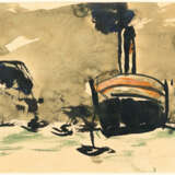 Emil Nolde. Large steamer and small steamships - photo 2