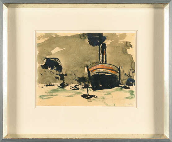 Emil Nolde. Large steamer and small steamships - photo 4 Emil Nolde. Large steamer and small steamships - photo 4