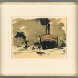 Emil Nolde. Large steamer and small steamships - photo 4