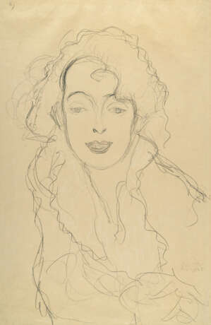 Gustav Klimt. Portrait of a lady from the front - фото 1
