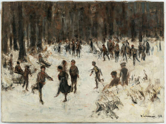 Max Liebermann. Skaters in the Tiergarten - photo 2