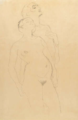 Gustav Klimt. Standing lovers - photo 1