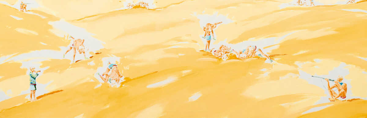 Norbert Bisky. „Titanenschlacht“ (Battle of the Titans)