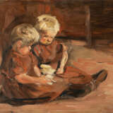 Max Liebermann. Children playing in a barn - photo 2
