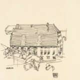 Egon Schiele. "Vom Berg Isel" (Farmhouse on Mount Isel) - photo 1