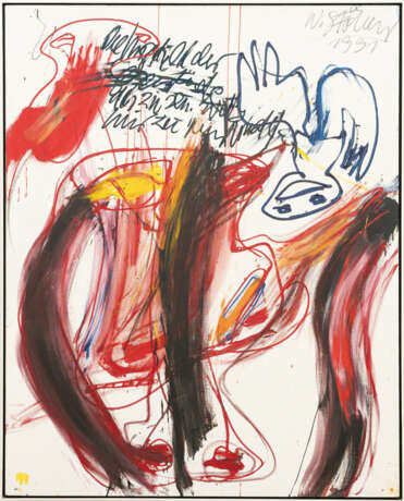 Walter Stöhrer. "Die Ungeduld der Gegenstände, das zu sein, was wir fürchten zu tun" (The impatience of objects to be what we want to do) - photo 3