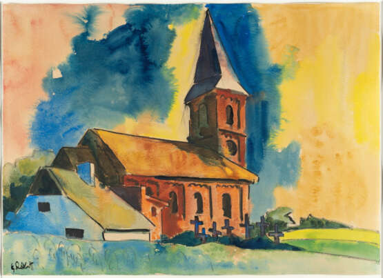 Karl Schmidt-Rottluff. Kirche in Rützenhagen (Pommern) - Foto 2