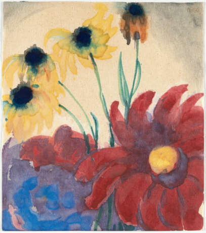 Emil Nolde. Dahlias and rudbeckias - фото 2