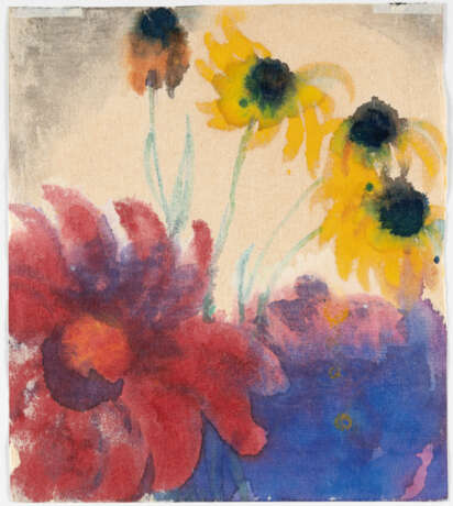Emil Nolde. Dahlias and rudbeckias - фото 3