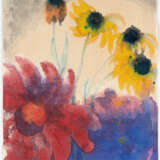 Emil Nolde. Dahlias and rudbeckias - фото 3