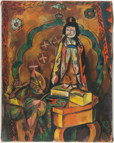 Cesar Klein. Still life with figure ("Stilleben mit Puppe“) - фото 2