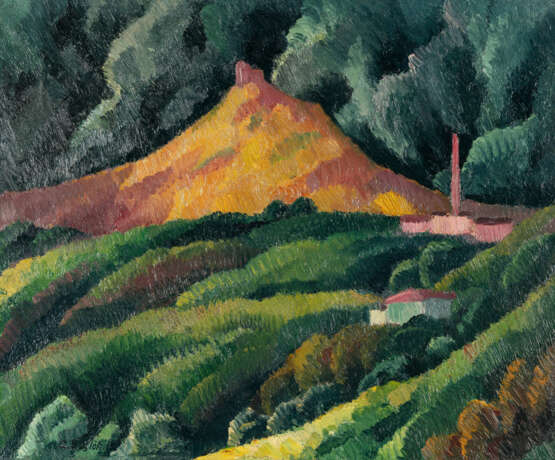 Adolf Erbslöh. Gewitterlandschaft („Desenberg im Gewitter“) - Foto 1