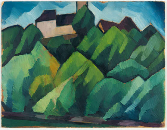 Adolf Erbslöh. "Dingelsdorf am Bodensee" - фото 2 Adolf Erbslöh. "Dingelsdorf am Bodensee" - фото 2