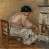 Pierre-Auguste Renoir. Femme au Coin du Poêle - Foto 1