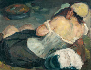 Max Beckmann. Liegende Frau