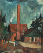 Overview. Hermann Stenner. Recto: Brickworks - Verso: Standing Madonna