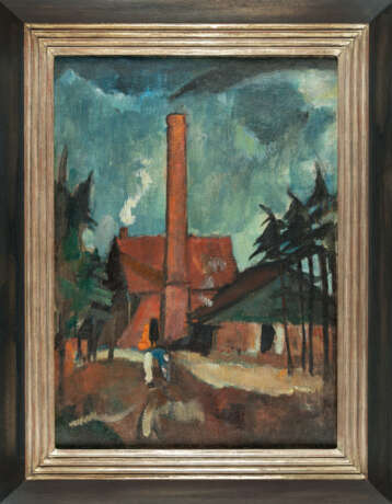 Hermann Stenner. Recto: Brickworks - Verso: Standing Madonna - photo 3 Hermann Stenner. Recto: Brickworks - Verso: Standing Madonna - photo 3