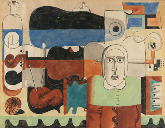 Le Corbusier. Etude pour: La fille du gardien de phare - photo 1