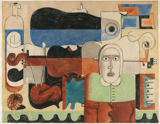 Le Corbusier. Etude pour: La fille du gardien de phare - photo 2