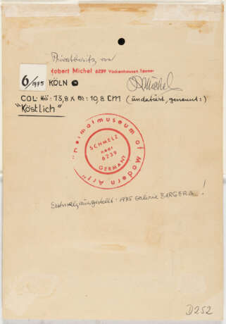 Kurt Schwitters. Untitled (Delicious) - photo 3 Kurt Schwitters. Untitled (Delicious) - photo 3