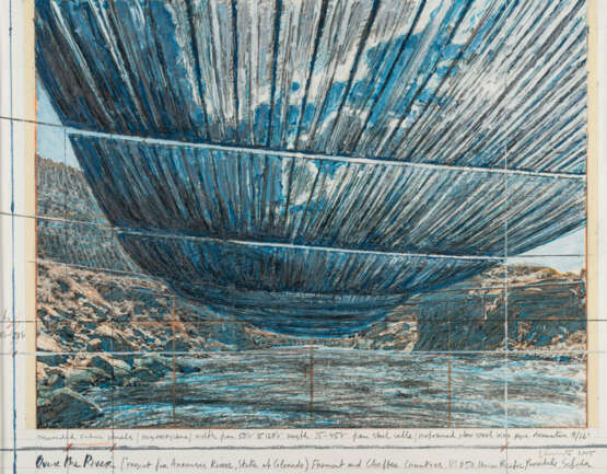 Christo und Jeanne-Claude. Over the river (project for the Arkansas river, State of Colorado) - фото 1