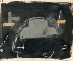 Antoni Tàpies. Polvo de terciopelo y tiza