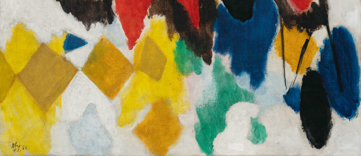 Ernst Wilhelm Nay. „Licht und Dunkel“ (Light and Darkness)