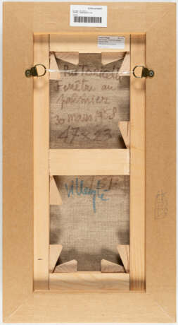 Jacques Villeglé. „Rue Toricelli - Fenêtre au palmier“ - Foto 3