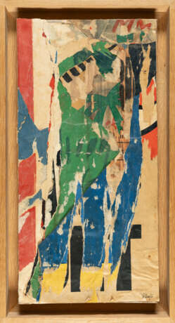 Jacques Villeglé. „Rue Toricelli - Fenêtre au palmier“ - Foto 4