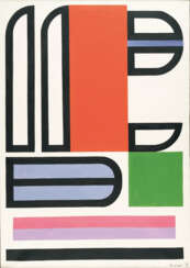 Jo Delahaut. "rouge, vert, mauve"