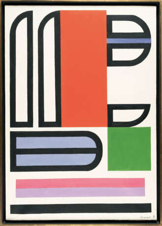 Jo Delahaut. „rouge, vert, mauve“ - Foto 3