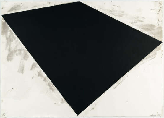 Richard Serra. Ohne Titel (Philip Glass Poster) - Foto 2