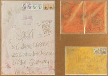 James Lee Byars. 3 envelopes to Heliod Spiekermann