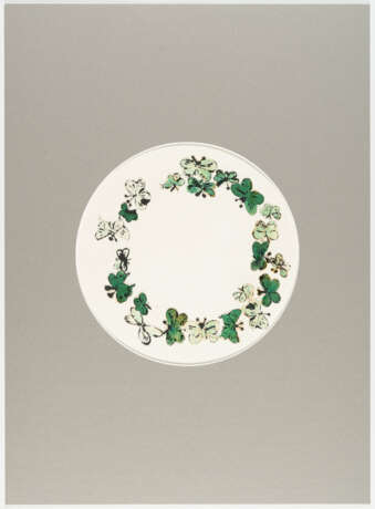 Andy Warhol. Tondo (Butterflies) - Foto 2