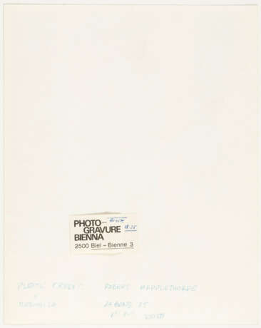 Robert Mapplethorpe. Ohne Titel (Milton Moore) - Foto 3