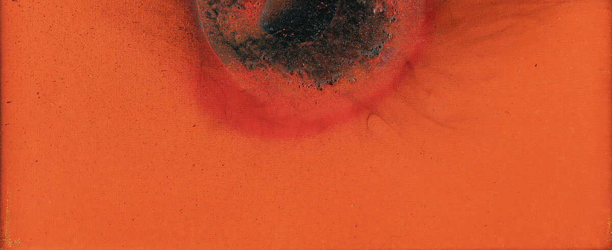Otto Piene. "Orange Eye" Otto Piene. "Orange Eye"