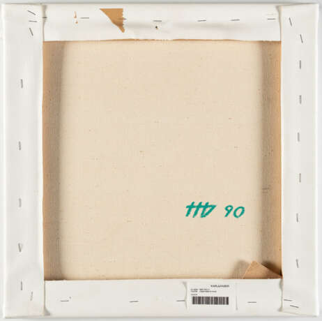 Horst Bartnig. 90 interruptions-strokes in 2 colours - photo 3