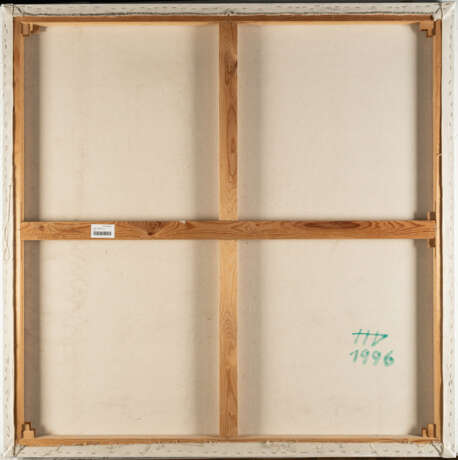 Horst Bartnig. „60 Unterbrechungen-Striche in 3 Farben (Violett, Gelb und Grün)“ (60 dotted lines in 3 colours (purple, yellow and green)) - фото 3