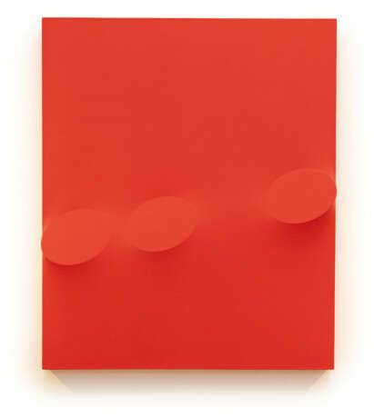 Turi Simeti. Tre ovali rossi - photo 1