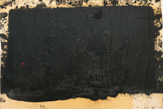 Hermann Nitsch. Untitled (large black composition) - photo 1
