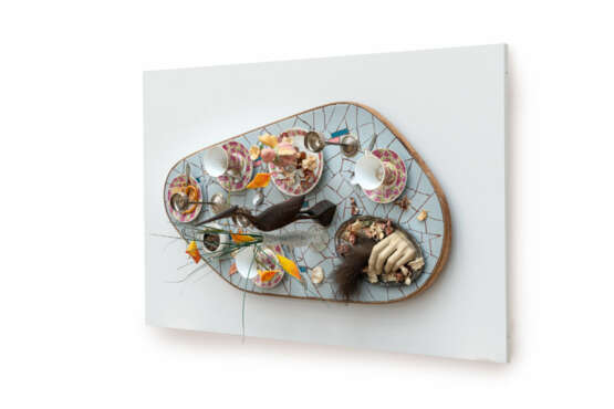 Daniel Spoerri. "Faux tableau piège, series mosaiques années 50 Vienna 2010-12" - фото 2