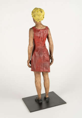 Stephan Balkenhol. Frau mit rotem KleidStephan Balkenhol. Woman with a red dress - фото 3