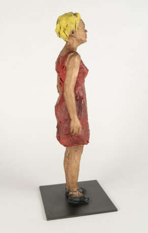 Stephan Balkenhol. Frau mit rotem KleidStephan Balkenhol. Woman with a red dress - фото 4