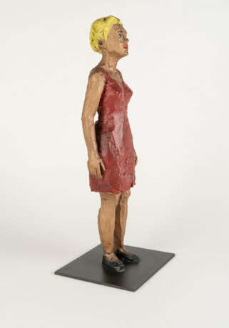Stephan Balkenhol. Frau mit rotem KleidStephan Balkenhol. Woman with a red dress - фото 5