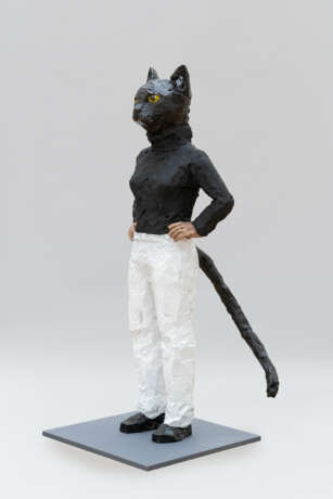 Stephan Balkenhol. KatzenfrauStephan Balkenhol. Cat Woman - фото 2