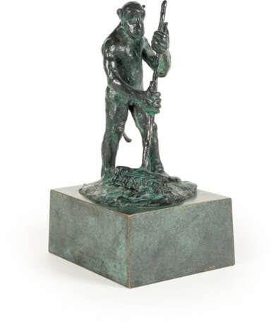 Jörg Immendorff. Malerstamm: Affe mit BesenJörg Immendorff. Painter's tribe: Monkey with broom - photo 1 Jörg Immendorff. Malerstamm: Affe mit BesenJörg Immendorff. Painter's tribe: Monkey with broom - photo 1